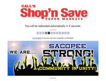 Tablet Screenshot of callsshopnsave.com